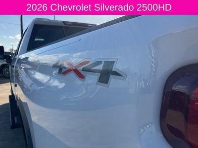 2026 Chevrolet Silverado 2500 HD WT
