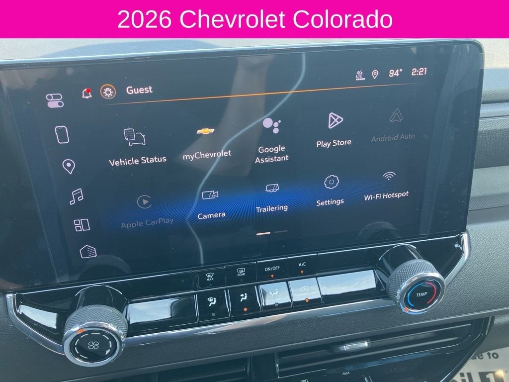 2026 Chevrolet Colorado WT