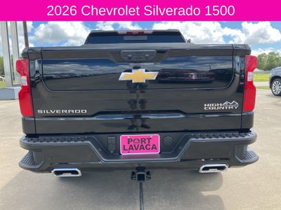 2026 Chevrolet Silverado 1500 High Country