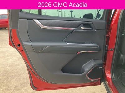 2026 GMC Acadia Elevation