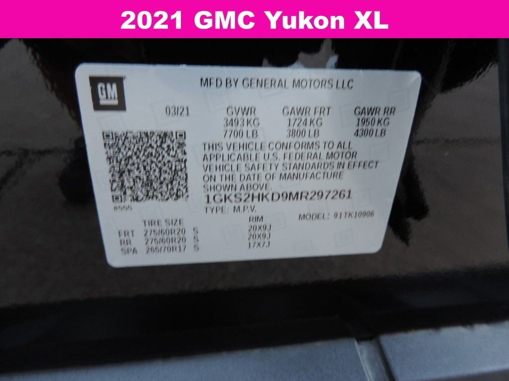 2021 GMC Yukon XL AT4