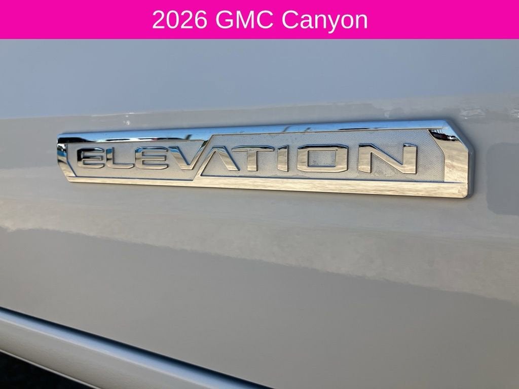 2026 GMC Canyon Elevation