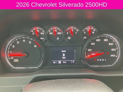 2026 Chevrolet Silverado 2500 HD Custom