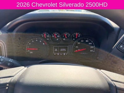2026 Chevrolet Silverado 2500 HD Custom