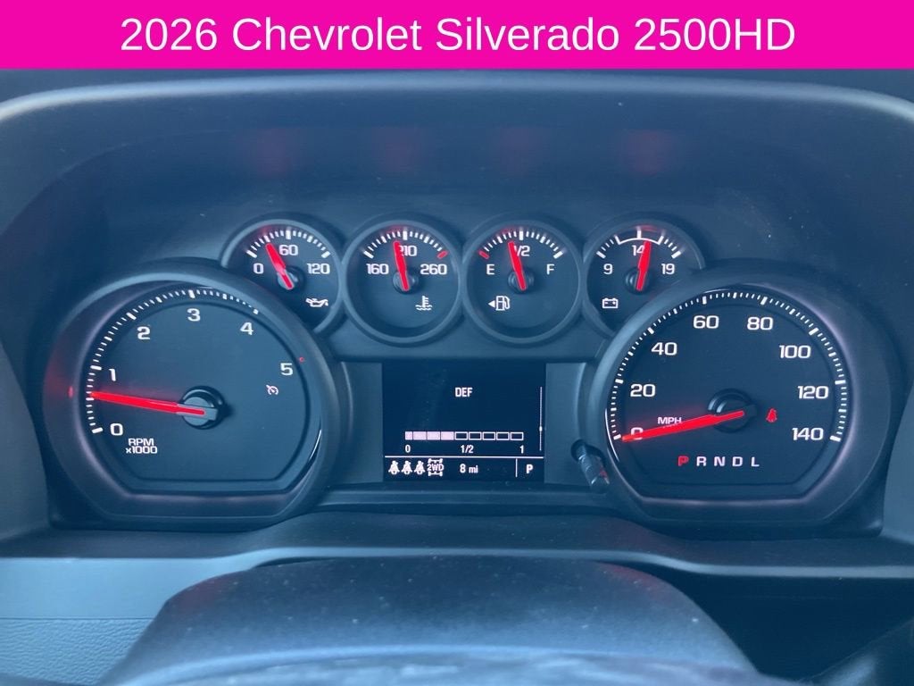 2026 Chevrolet Silverado 2500 HD Custom