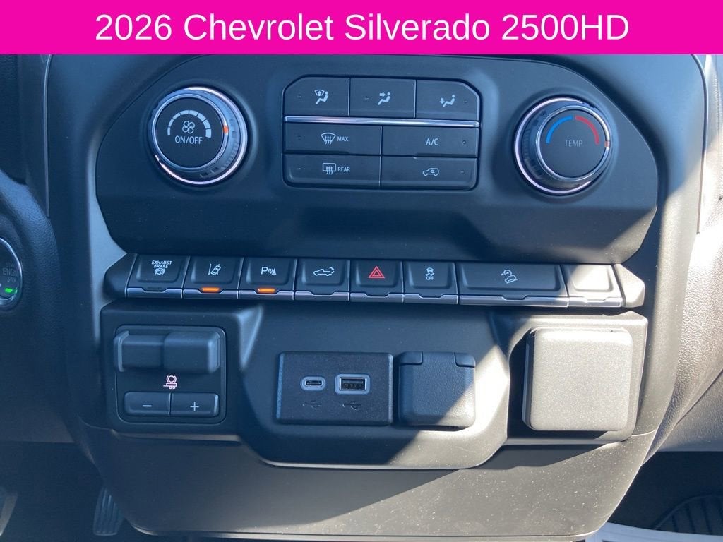2026 Chevrolet Silverado 2500 HD Custom