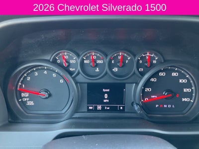 2026 Chevrolet Silverado 1500 Custom Trail Boss